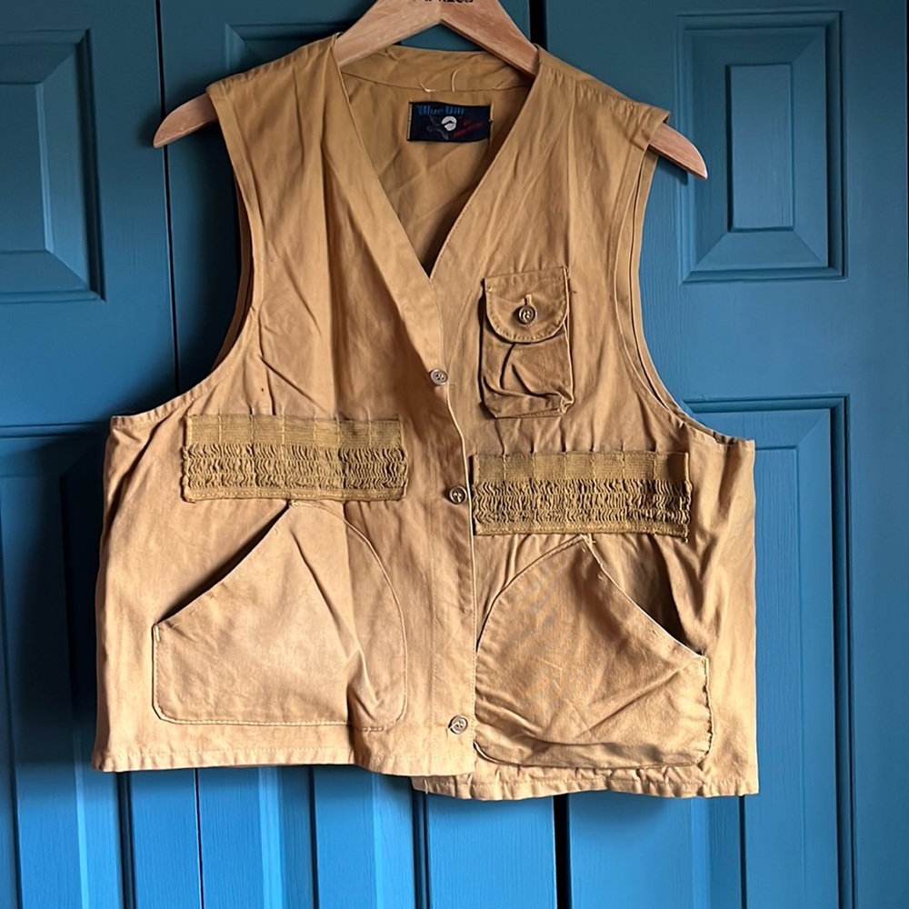 Vintage canvas vest!